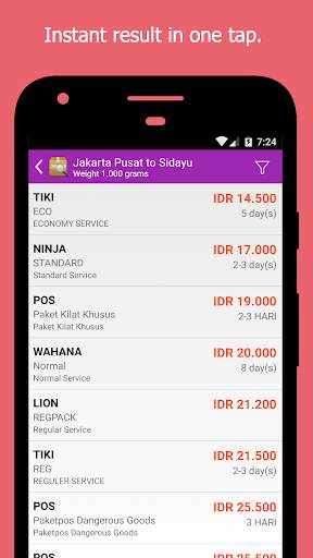 RajaOngkir: Ongkos Kirim Lengkap dan Cek Resi screenshot 2