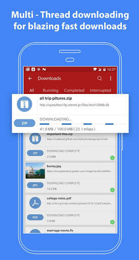 Fast Download Manager and Browser screenshot 2