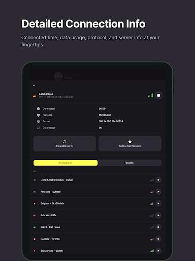 ForestVPN: Fast & Secure VPN 10 تصوير الشاشة
