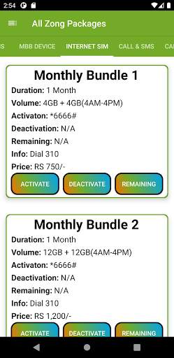 Zong Packages 2021 | Zong Packages 2021 Newest screenshot 15
