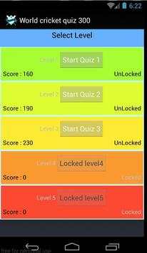 World Cricket Quiz 300 screenshot 3