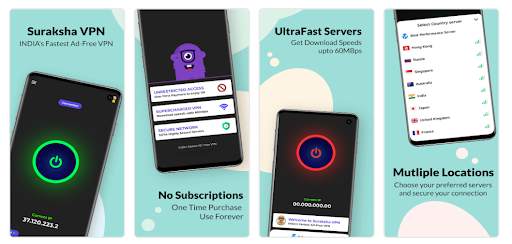 Suraksha VPN - India's Fastest VPN screenshot 6