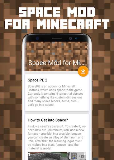 Space Mod for Minecraft screenshot 1