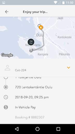 OTAXI Oulu screenshot 6