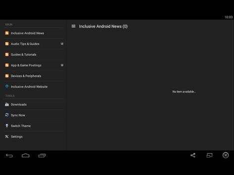 Inclusive Android screenshot 1