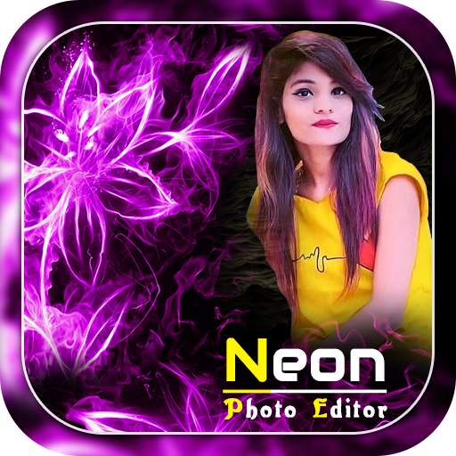 Neon Flower Photo Editor 1.0