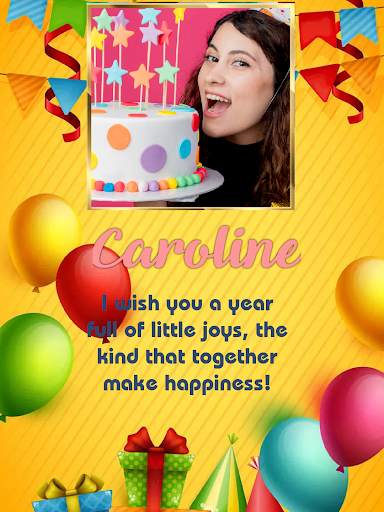 happy birthday cards with photo screenshot 8