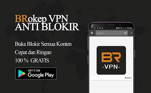 BRokep MonTok VPN Buka Blokir Situs Web screenshot 1