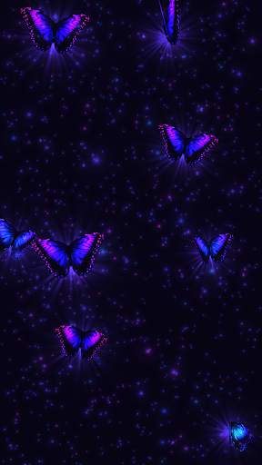 Vivid Butterflies Live Wallpaper screenshot 1