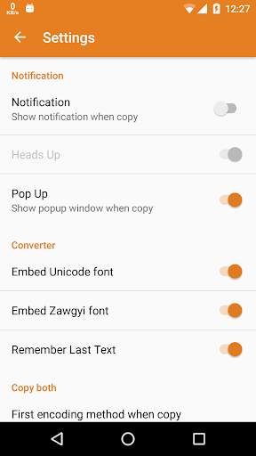 MM Font Converter screenshot 3