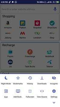 U Browser screenshot 2