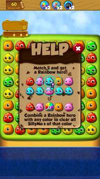Monsters Pet Crush 2 - Match 3 screenshot 2