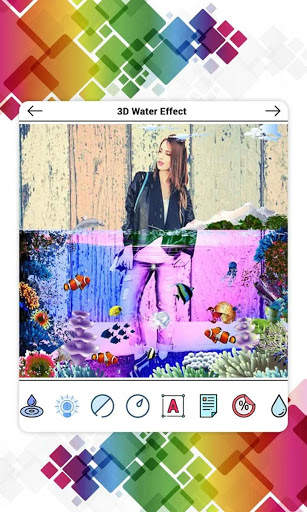 3D Water Effects Photo Editor Water Splash Picture 6 تصوير الشاشة