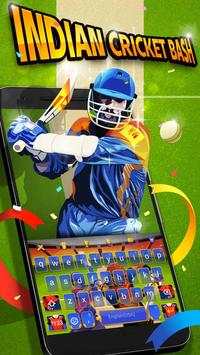3D Indian Cricket Bash Keyboard Theme for Android screenshot 4