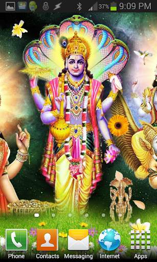 Lord VISHNU HQ Live Wallpaper screenshot 2