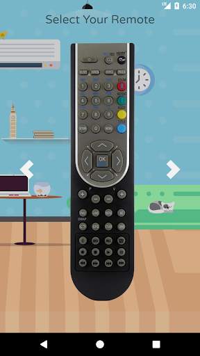 Remote Control For Techwood TV screenshot 1