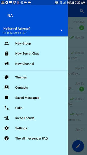 The all messenger screenshot 3