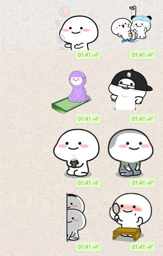 Quby Stickers for WhatsApp 2021 screenshot 4