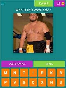 Quiz of WWE : Guess the WWE superstars - WWE game screenshot 11