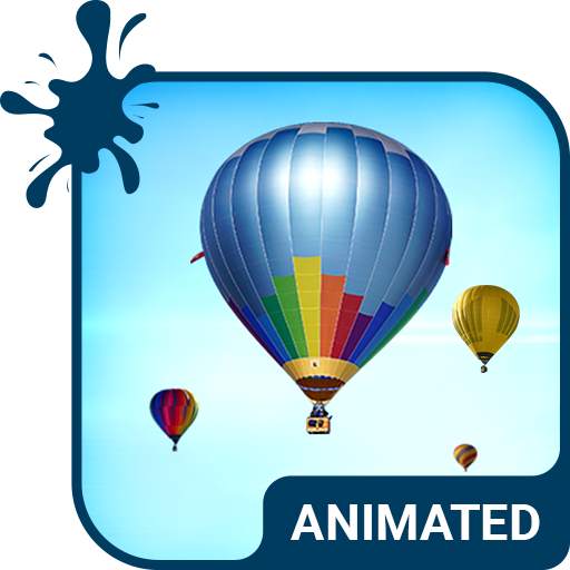 Air Balloons Animated Keyboard   Live Wallpaper 3.63