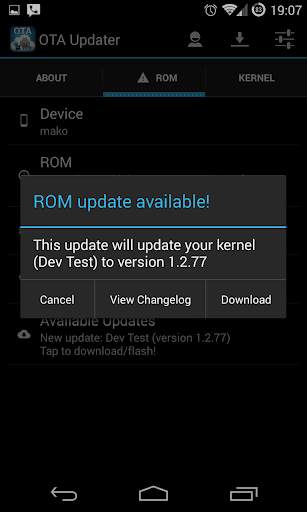 OTA Update Center screenshot 3