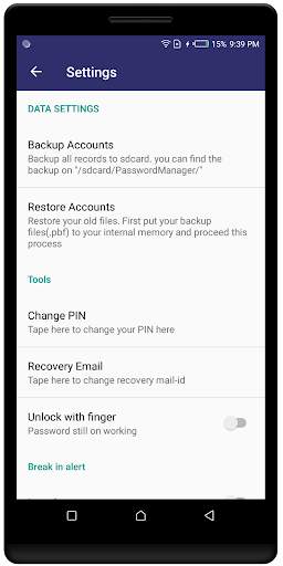 Simple Password Manager screenshot 7