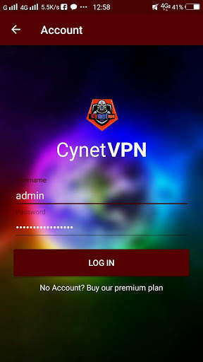 cynetvpn lite screenshot 1