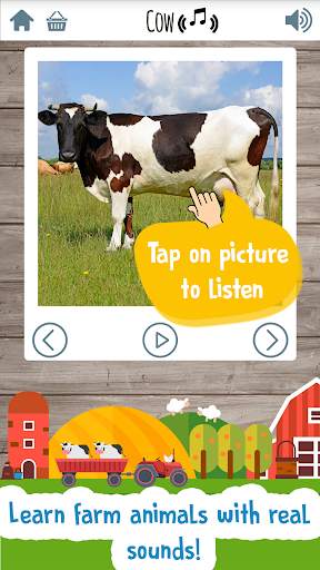 Kids Farm Game: Educational games for toddlers screenshot 2