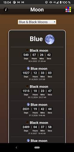 Moon Phases screenshot 4