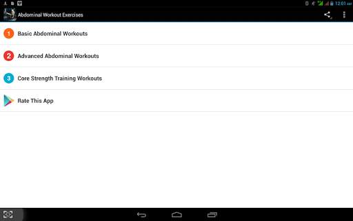 Abdominal Workout Exercises screenshot 6