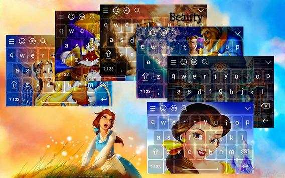 Beauty And The Beast Keyboard Emoji screenshot 2