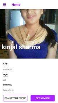 Real girls mobile number for whatsapp prank screenshot 8