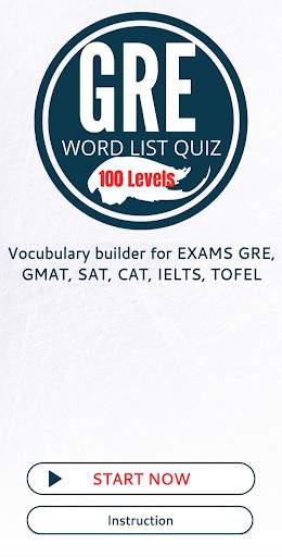 GRE WORD LIST 3500 - Vocabulary Builder For Exams screenshot 1