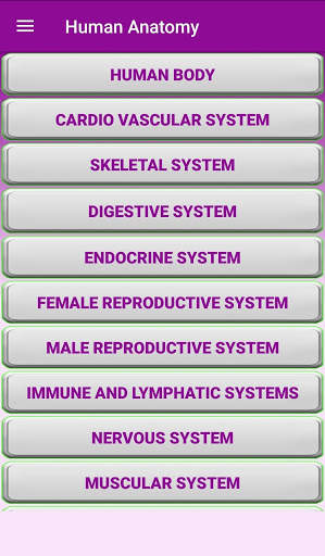 Human Anatomy screenshot 1