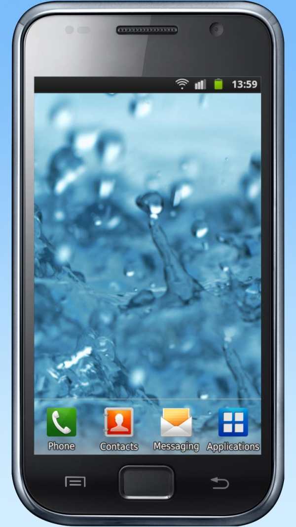 Water drops live wallpaper screenshot 10