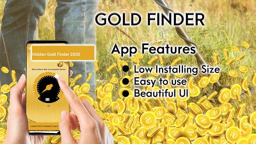 Gold finder & gold detector scanner for android screenshot 1