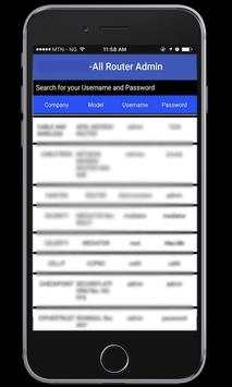 All Router Admin Setup WiFi Password Tutor screenshot 2