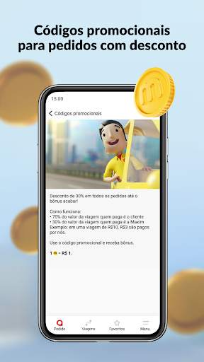 maxim — viagens & entregas screenshot 6