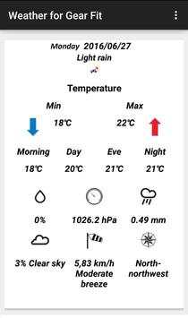 Gear Fit Weather screenshot 7