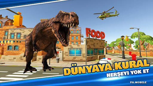 Dino Sim Dinosaur City Rampage screenshot 2