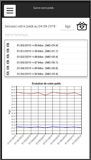 Poids WW screenshot 2