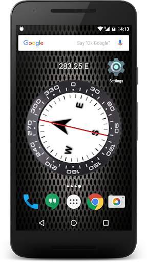 Compass Live Wallpaper FREE screenshot 1