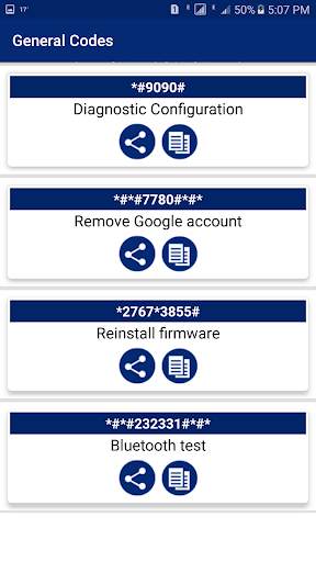 Secret codes of Mobiles 2021: screenshot 4