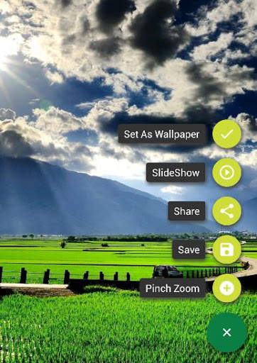 Tema Pemandangan Alam screenshot 2