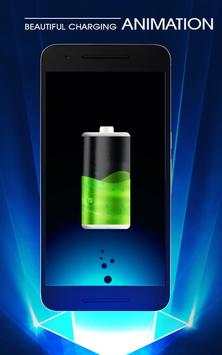Battery Fast Charging Animation &100% Alarm 2 تصوير الشاشة