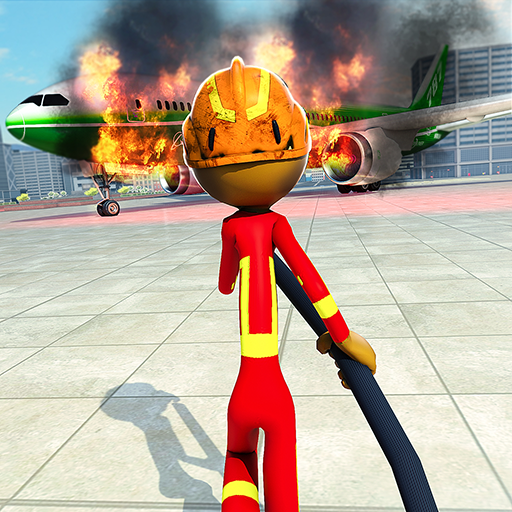 Stickman City Firefighter: 911 Emergency Simulator icon