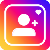 Likes and followers on Instagram icon