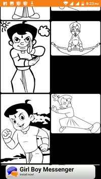 Chota Bheem Coloring screenshot 3