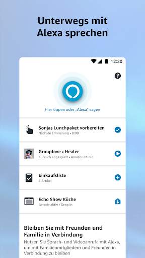 Amazon Alexa screenshot 1