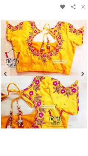 Maggam Work Blouse Designs скриншот 2